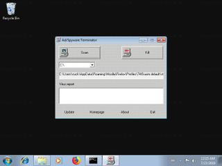 Screenshot from the sandbox