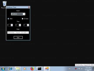 Screenshot from the sandbox