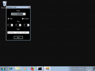 Screenshot from the sandbox