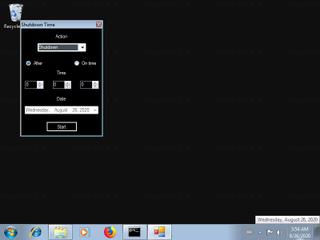 Screenshot from the sandbox