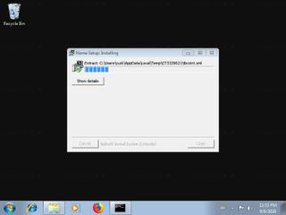 Screenshot from the sandbox