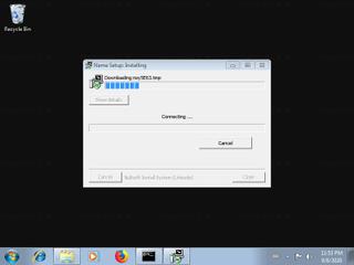 Screenshot from the sandbox