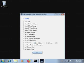 Screenshot from the sandbox