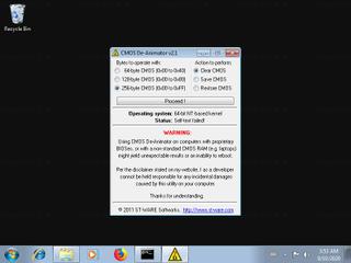 Screenshot from the sandbox