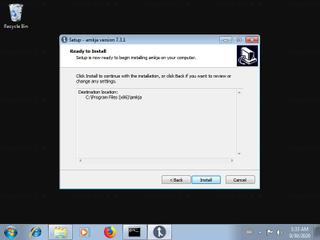 Screenshot from the sandbox
