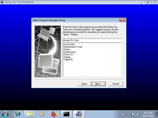 Screenshot from the sandbox