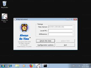 Screenshot from the sandbox