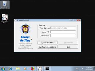 Screenshot from the sandbox