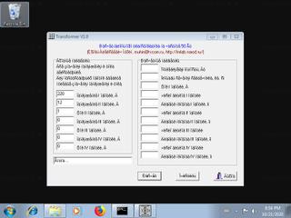 Screenshot from the sandbox