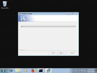 Screenshot from the sandbox