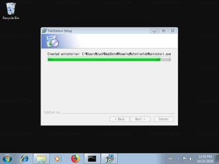 Screenshot from the sandbox