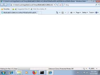 Screenshot from the sandbox