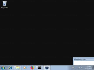 Screenshot from the sandbox