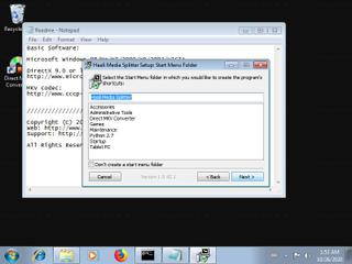Screenshot from the sandbox